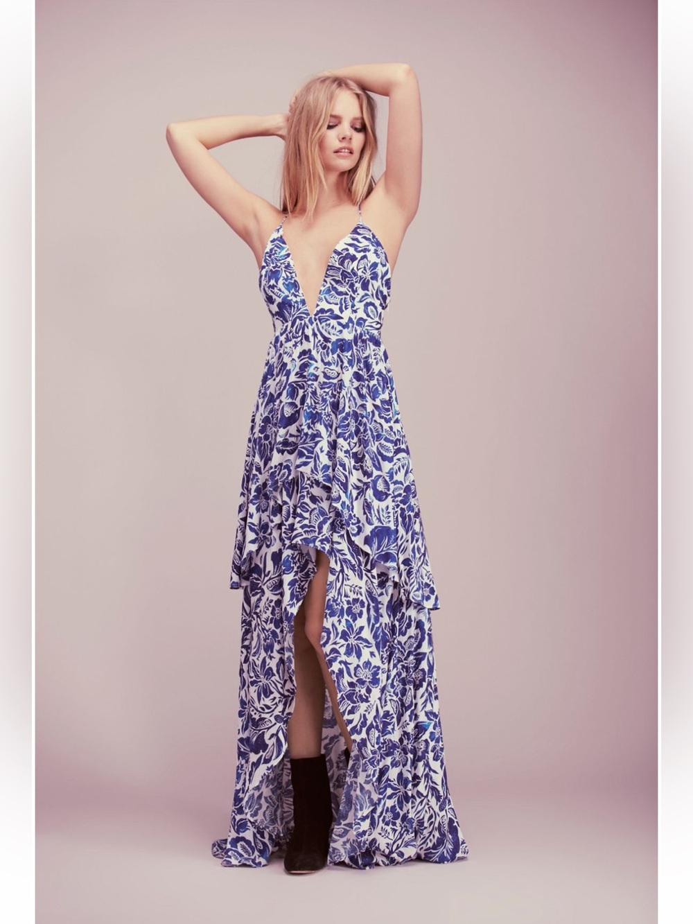 The Jetset Diaries Indigo Jungle Maxi